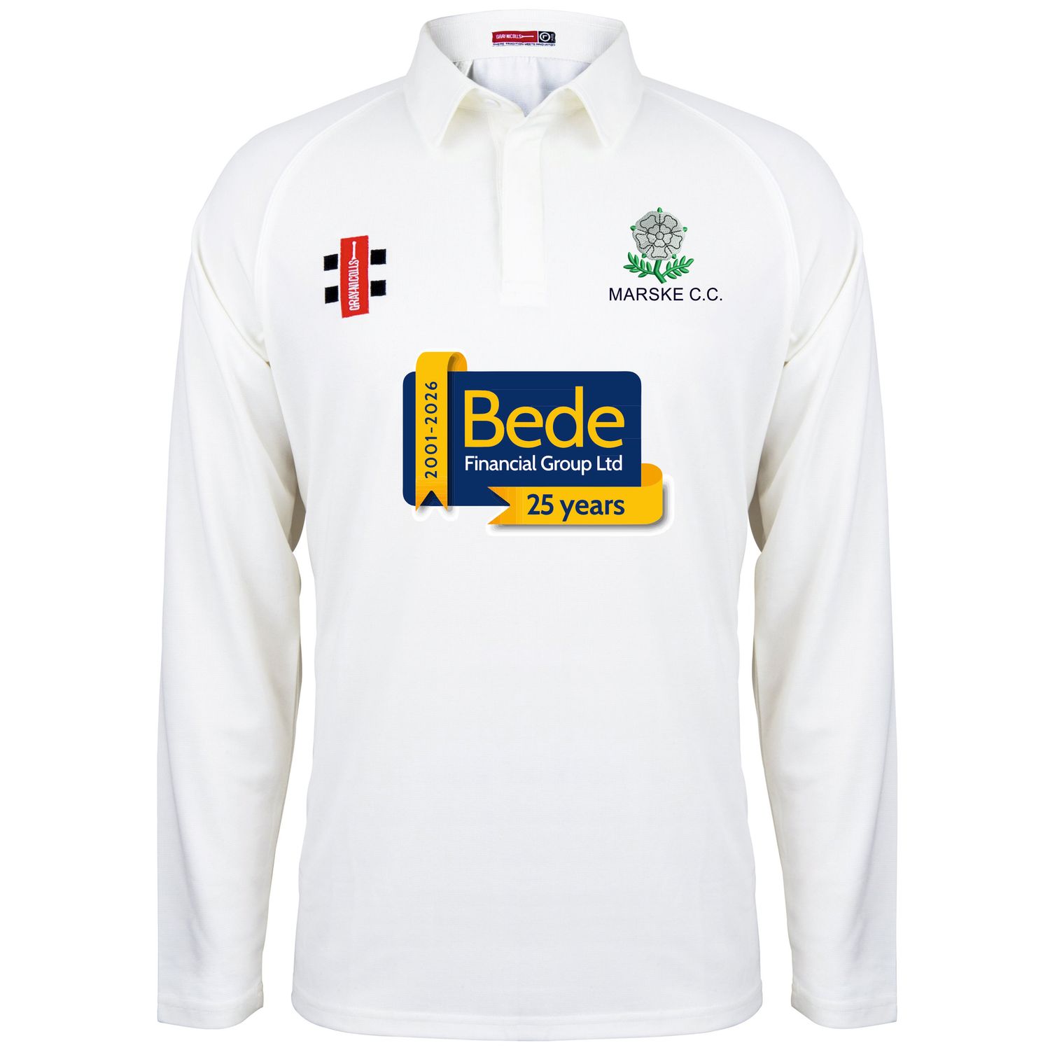 Marske Matrix V2 Long Sleeve Cricket Shirt Marske Matrix V2 Long Sleeve Cricket Shirt