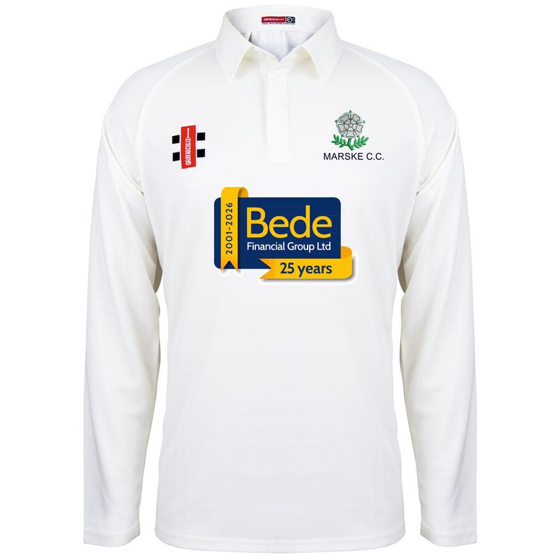 Marske Matrix V2 Long Sleeve Cricket Shirt