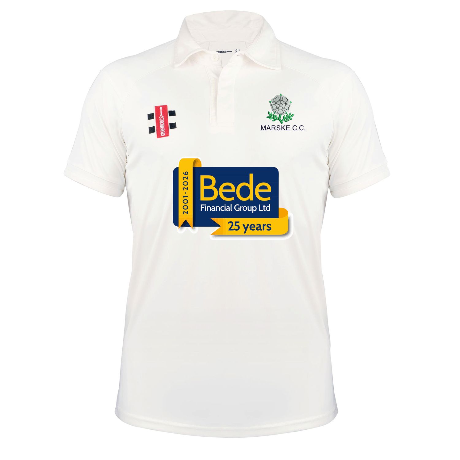 Marske Pro Performance Short Sleeve Cricket Shirt Adult Marske Pro Performance Short Sleeve Cricket Shirt Adult
