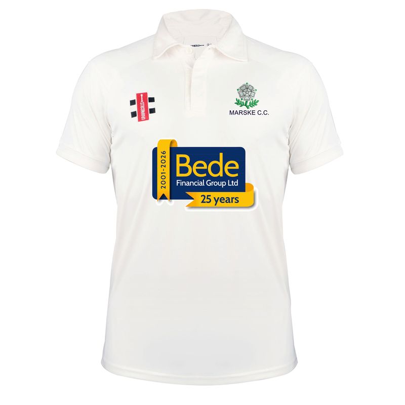 Marske Pro Performance Short Sleeve Cricket Shirt Adult