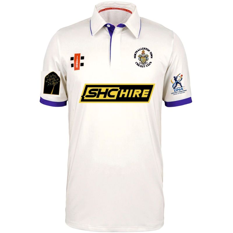 Northallerton Town Pro Performance Short Sleeve Cricket Shirt