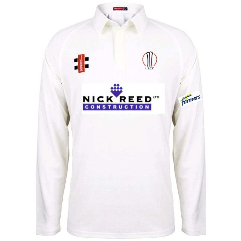 Long Sutton JUNIORS Matrix V2 Long Sleeve Cricket Shirt Long Sutton JUNIORS Matrix V2 Long Sleeve Cricket Shirt