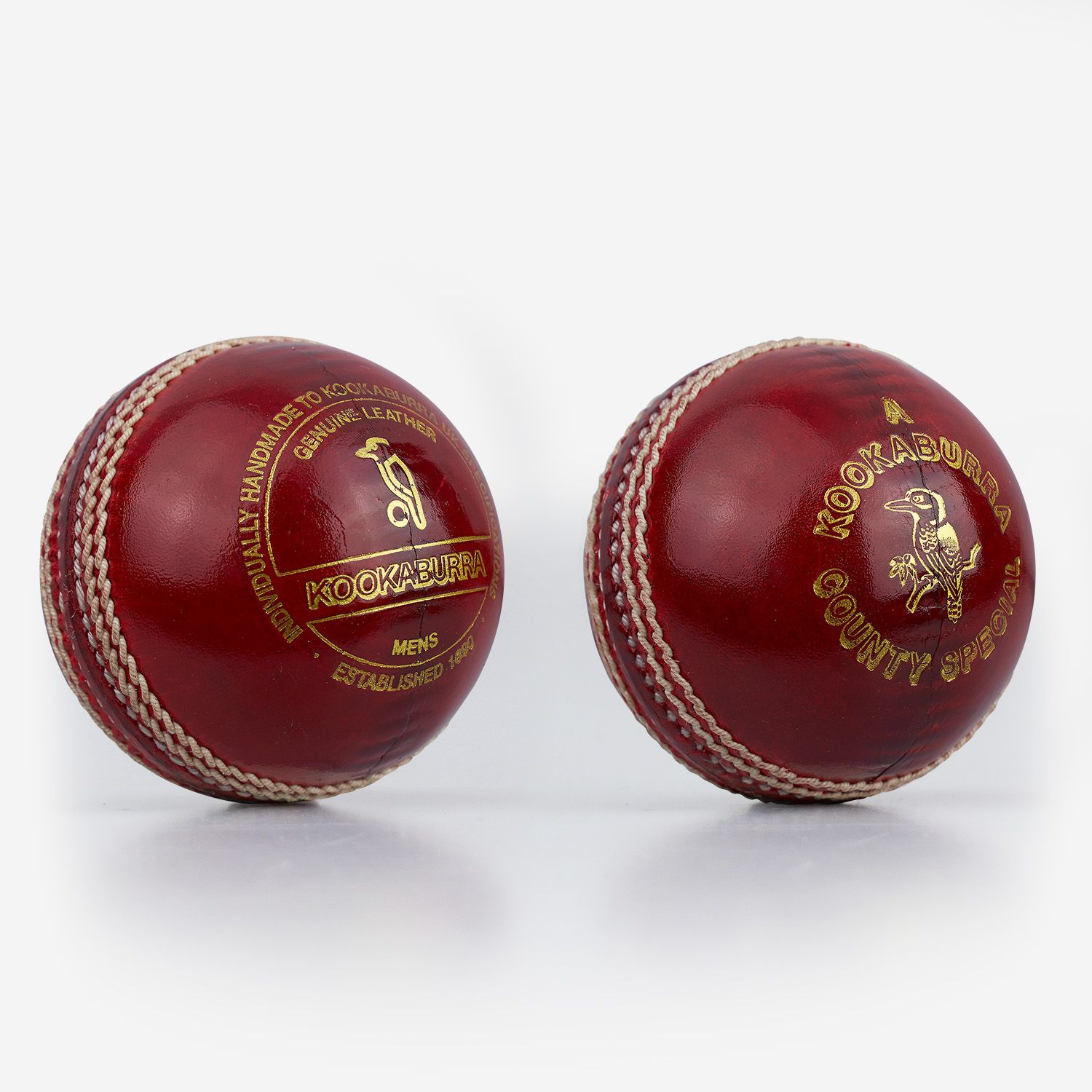 Kookaburra County Special Red Leather Cricket Ball
