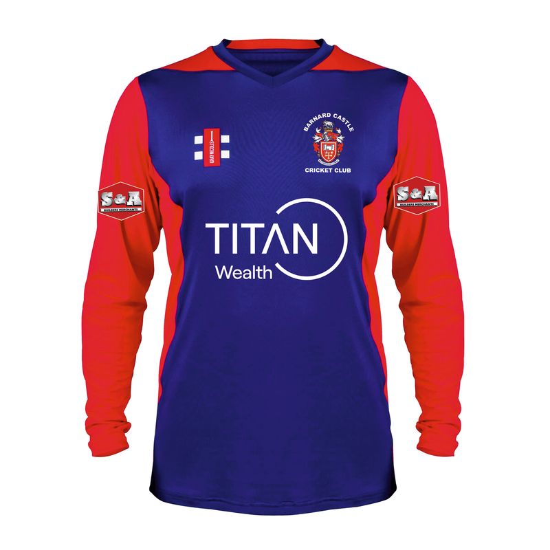 Barnard Castle Juniors T20 Long Sleeve Match Shirt Barnard Castle Juniors T20 Long Sleeve Match Shirt