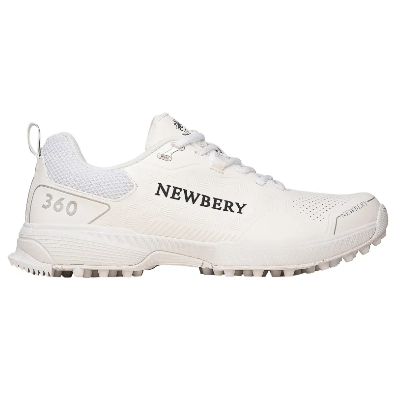 Newbery 360 Pimple Sole White Cricket Shoes - Adult