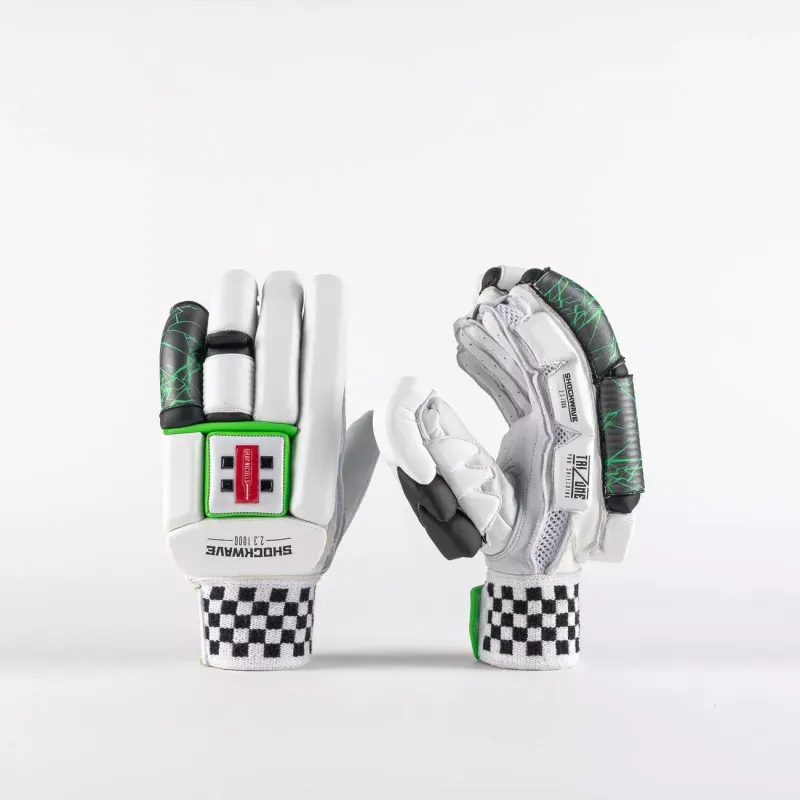 CHRISTMAS DEAL!  - 2024 Gray Nicolls Shockwave 2.3 1000 Batting Gloves (YOUTH LH)