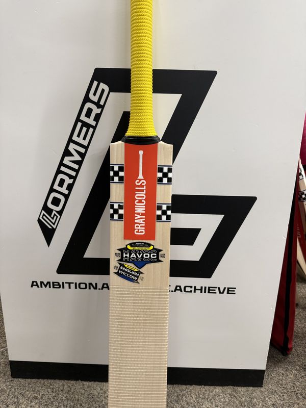 HARRY BROOK PLAYERS EDITION BAT BY GRAY-NICOLLS HARRY BROOK PLAYERS EDITION BAT BY GRAY-NICOLLS
