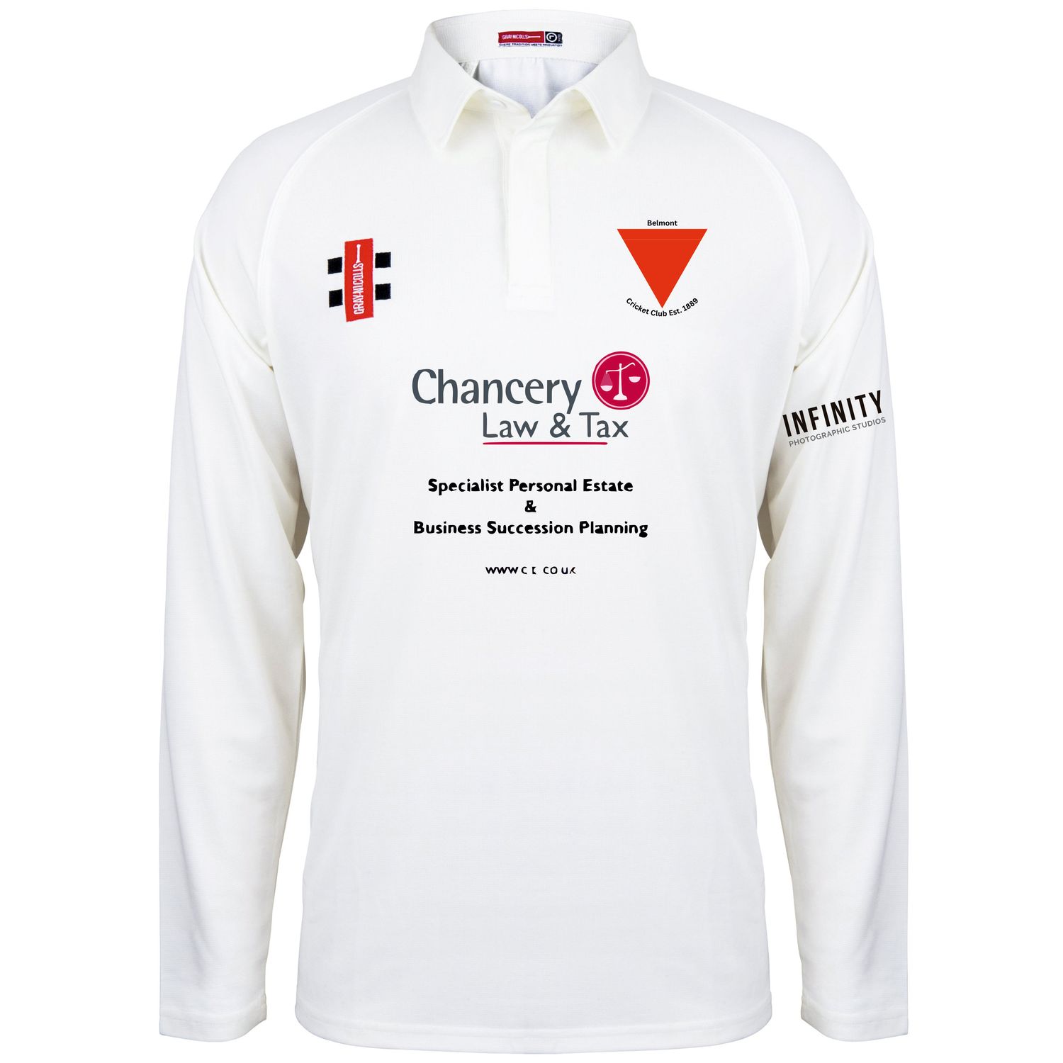 Belmont Matrix V2 Long Sleeve Cricket Shirt
