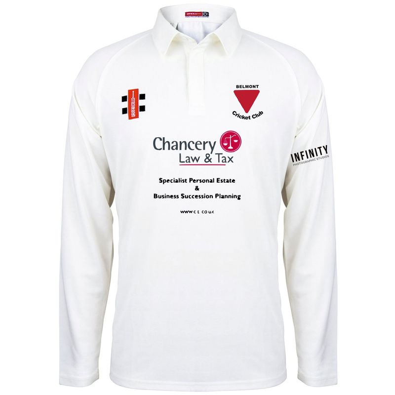 Belmont Matrix V2 Long Sleeve Cricket Shirt