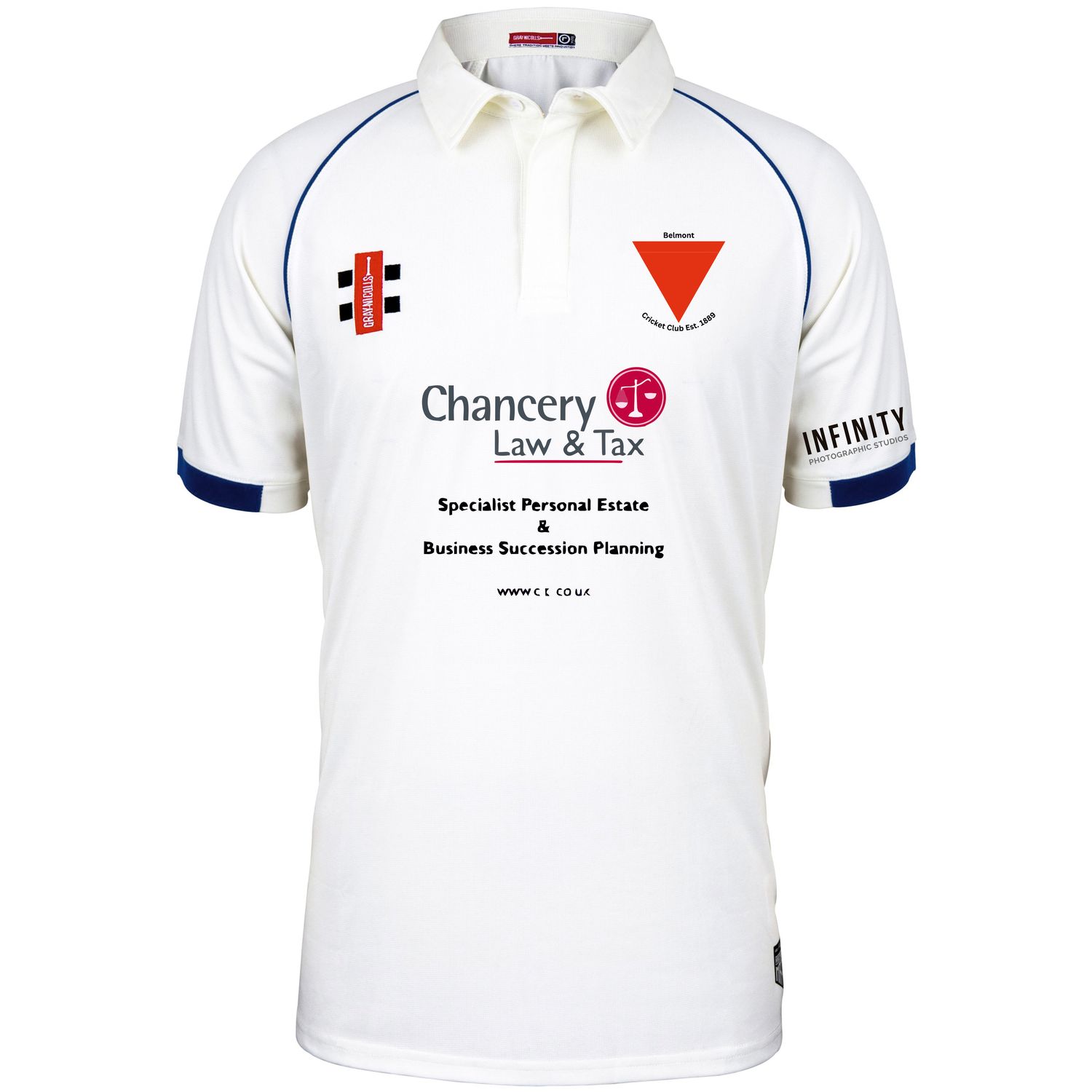 Belmont Matrix V2 Short Sleeve Cricket Shirt