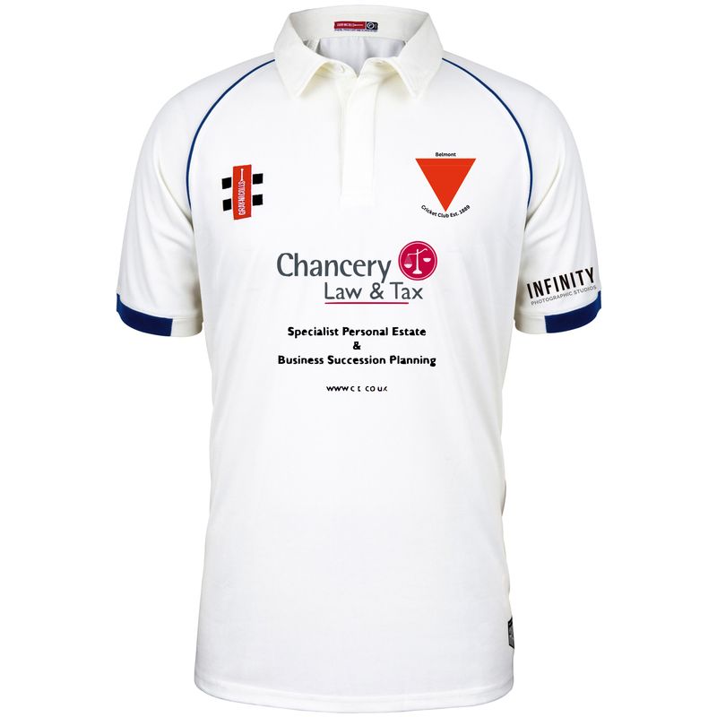 Belmont Matrix V2 Short Sleeve Cricket Shirt