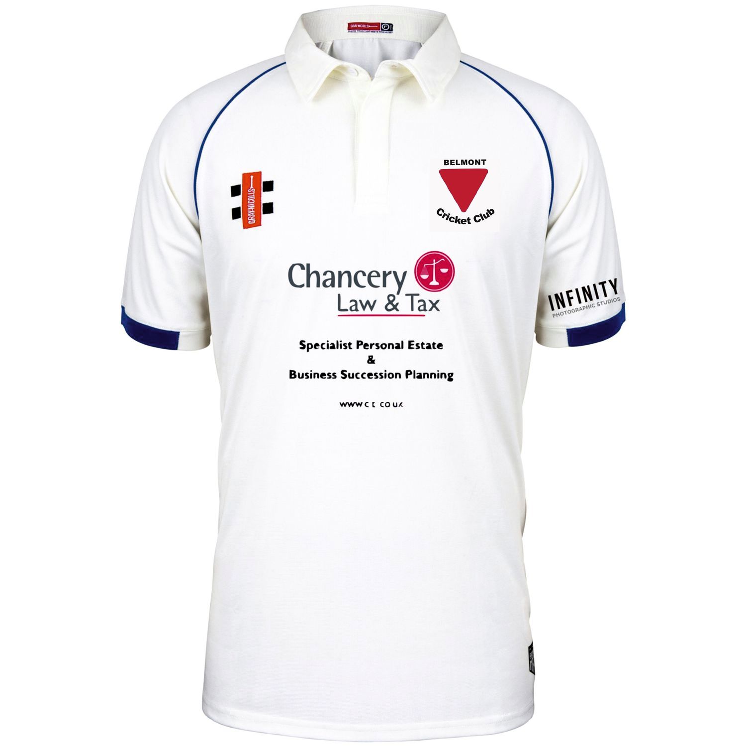Belmont Matrix V2 Short Sleeve Cricket Shirt
