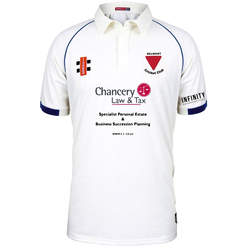Belmont Matrix V2 Short Sleeve Cricket Shirt
