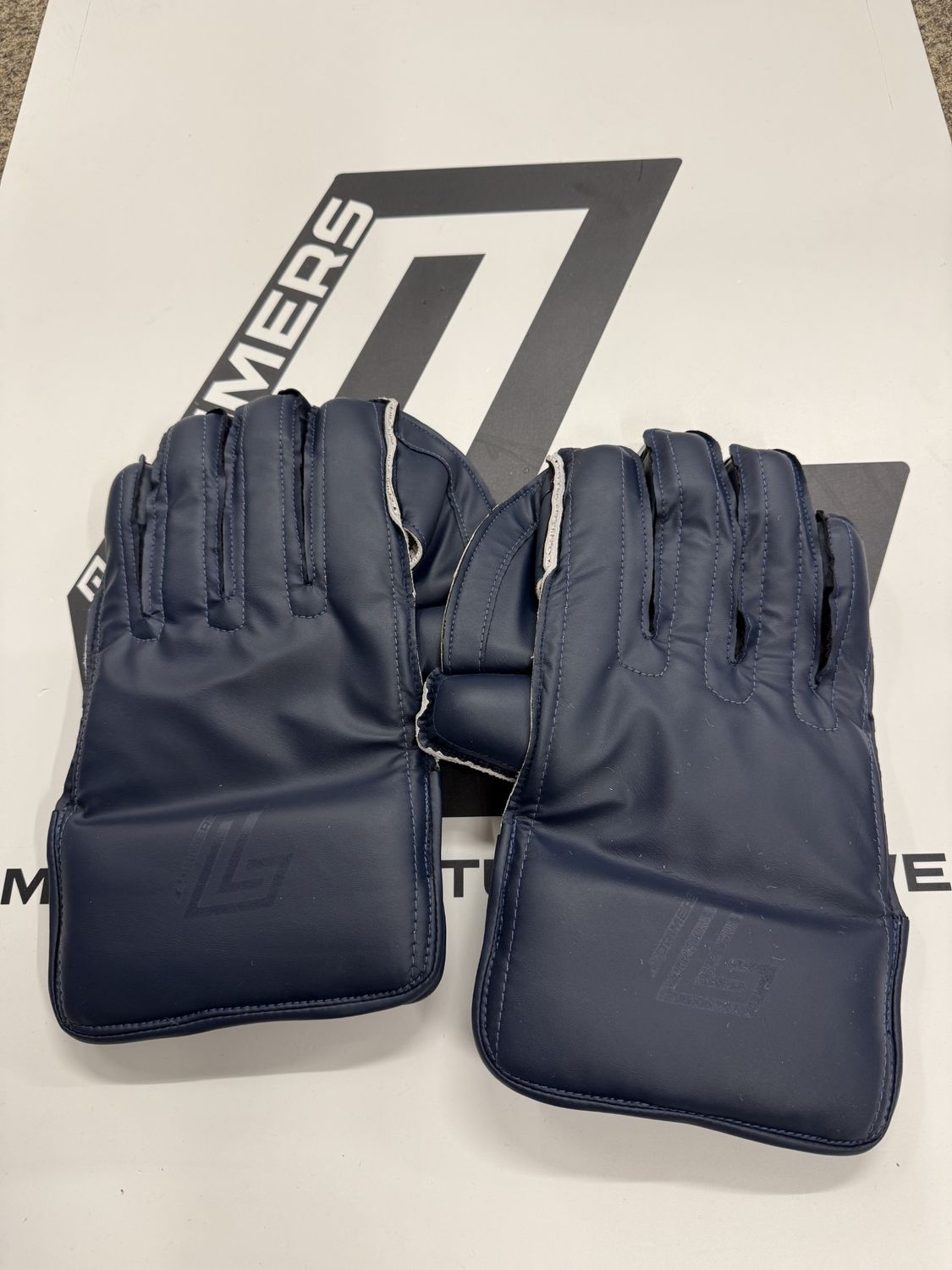 Lorimers Players Wicket Keeping Gloves (Navy)