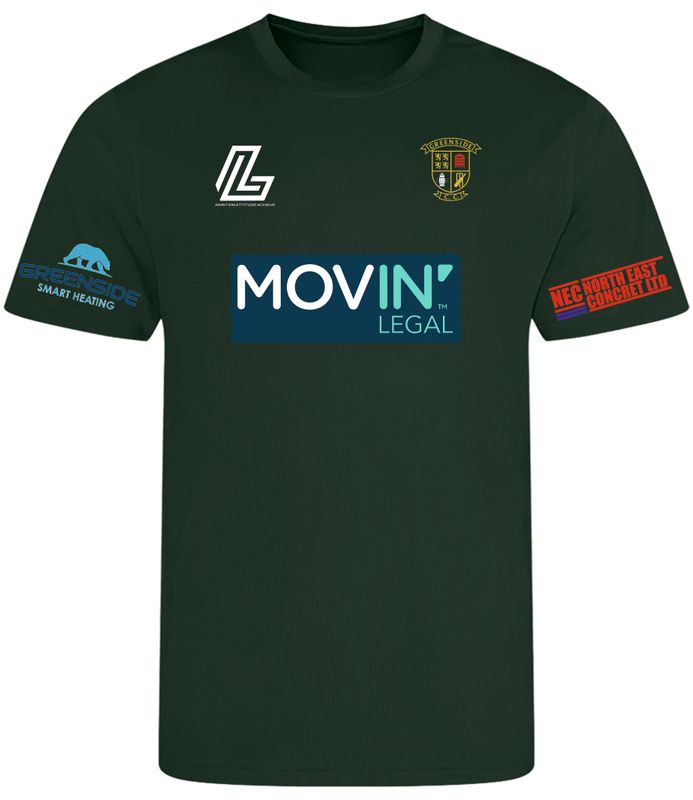 Greenside Lorimers Green Training T Shirt