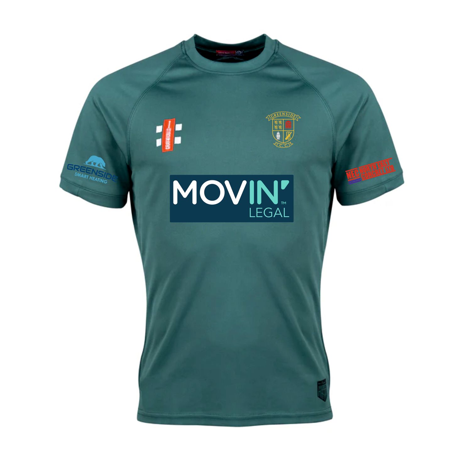 Greenside Matrix Short Sleeve Green T Shirt Adult