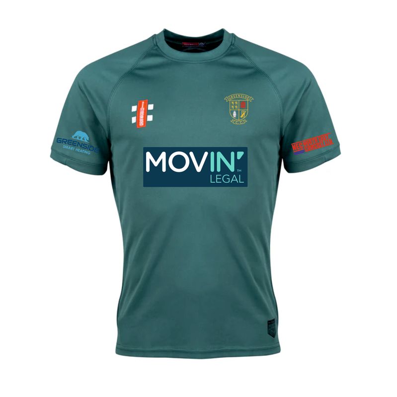 Greenside Matrix Short Sleeve Green T Shirt Adult