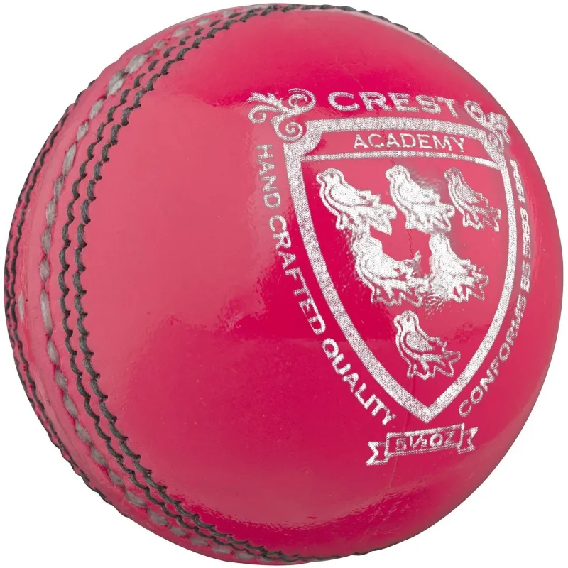 Gray Nicolls Crest Academy Cricket Ball Box of 6 - Pink