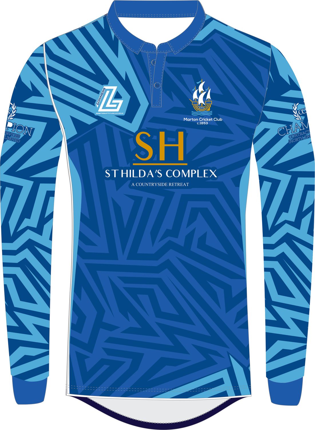 Marton Seniors Lorimers T20 Long Sleeve Shirt Adult sh sponsor Marton Seniors Lorimers T20 Long Sleeve Shirt Adult sh sponsor