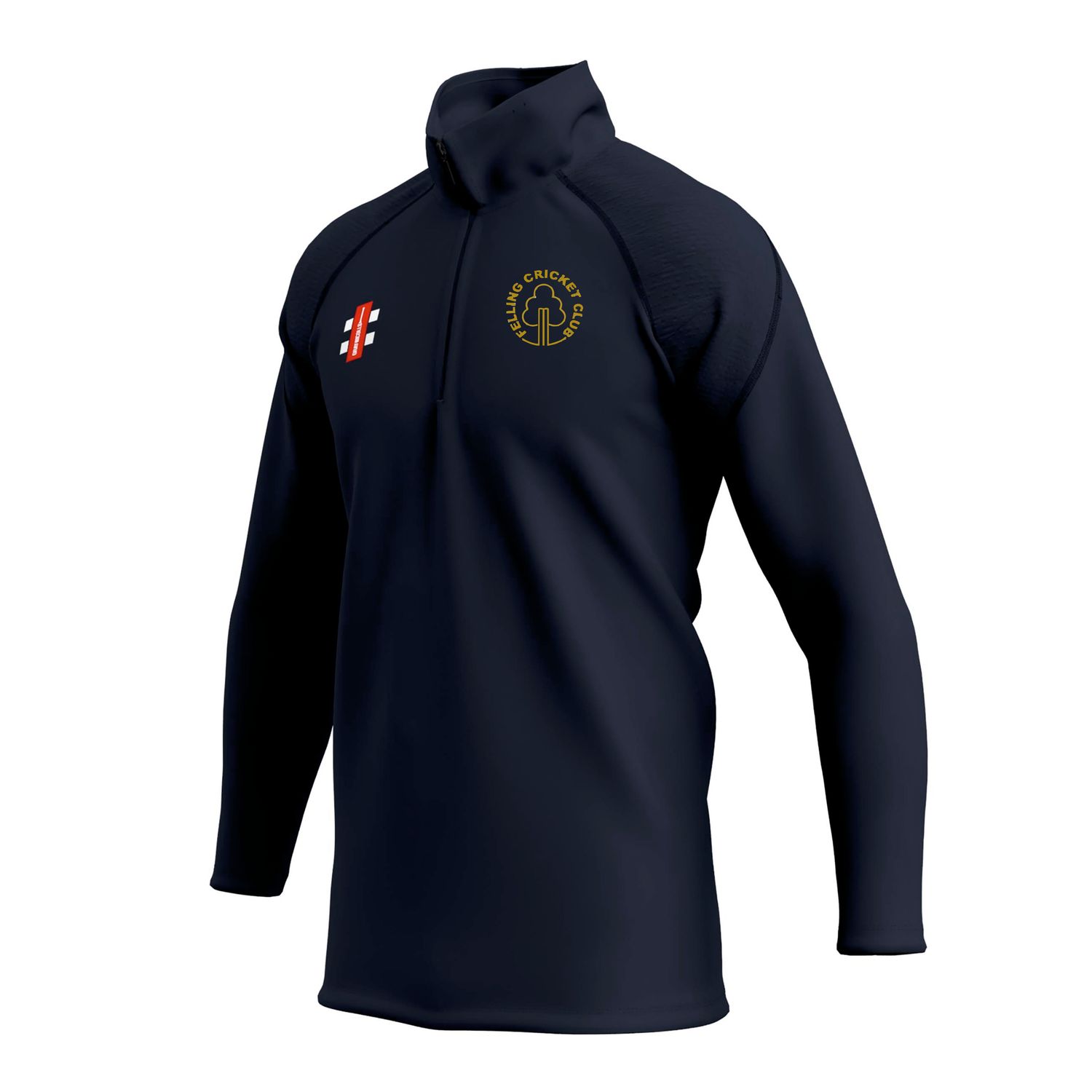 Felling Navy GTS 1/4 Zip Fleece