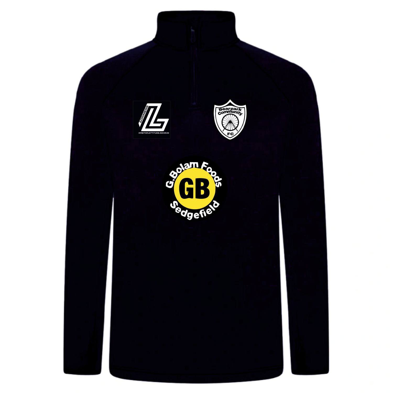 Bearpark FC 1/4 Zip Midlayer Bearpark FC 1/4 Zip Midlayer