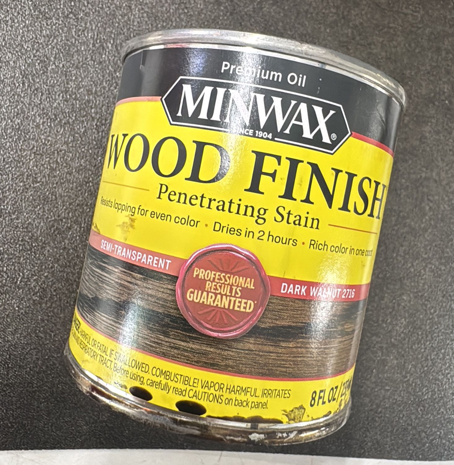 DARK WALNUT 2716 WOOD FINISH PENETRATING STAIN