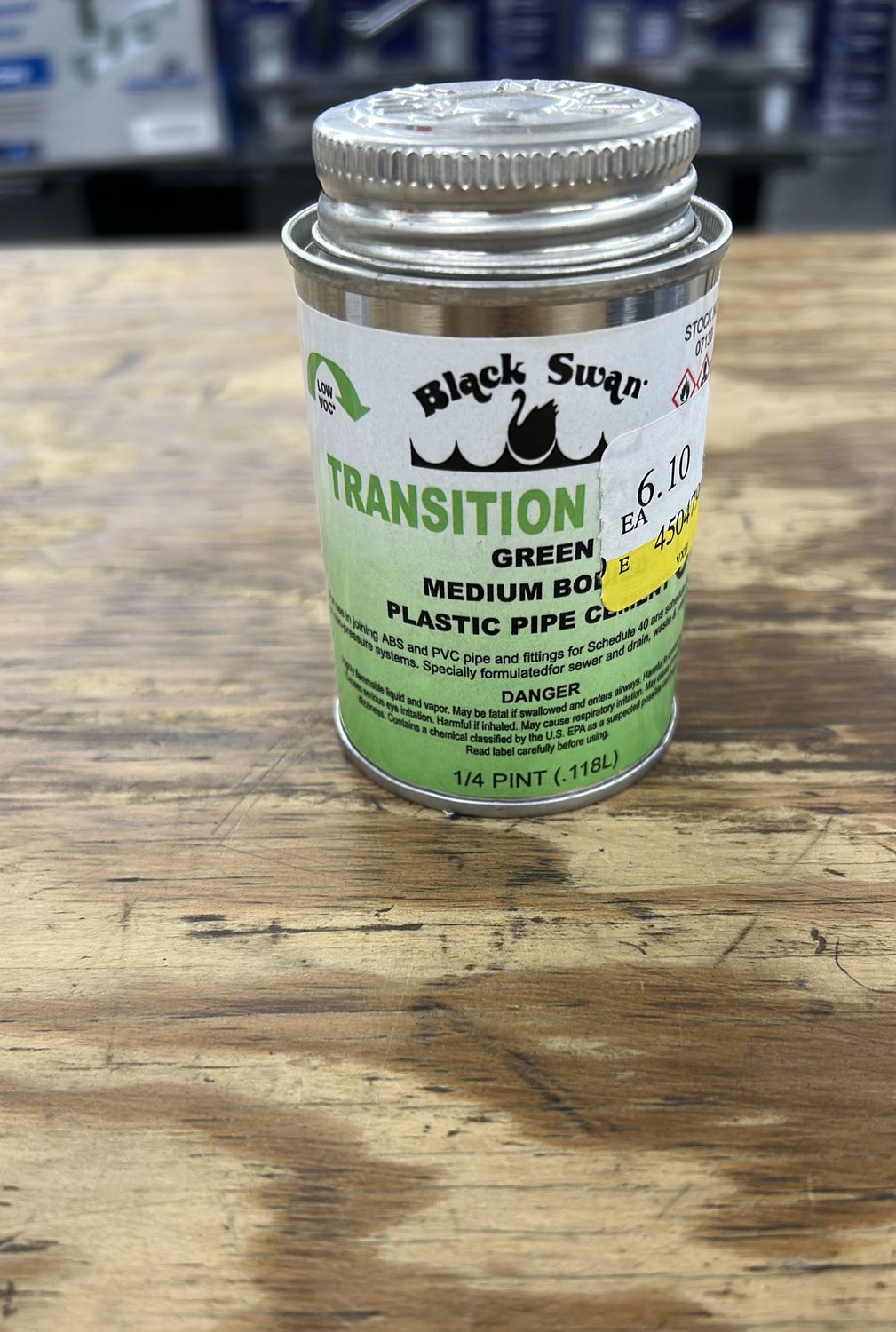 07130 TRANSITION GREEN SOLVENT CEMENT 4 OZ