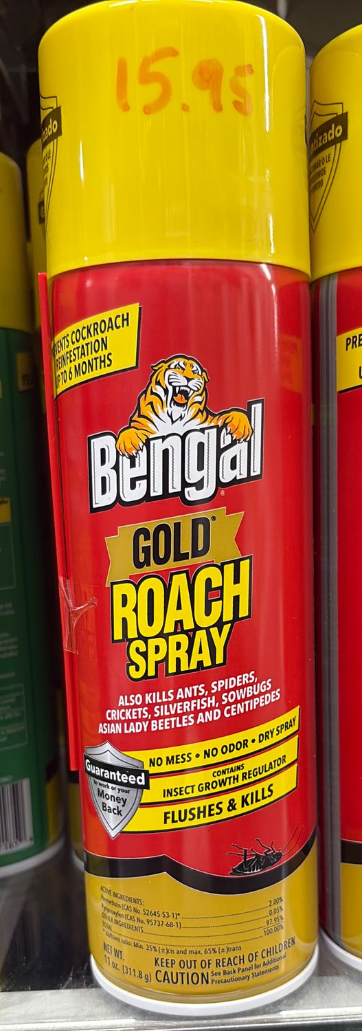 11OZ GOLD ROACH SPRAY