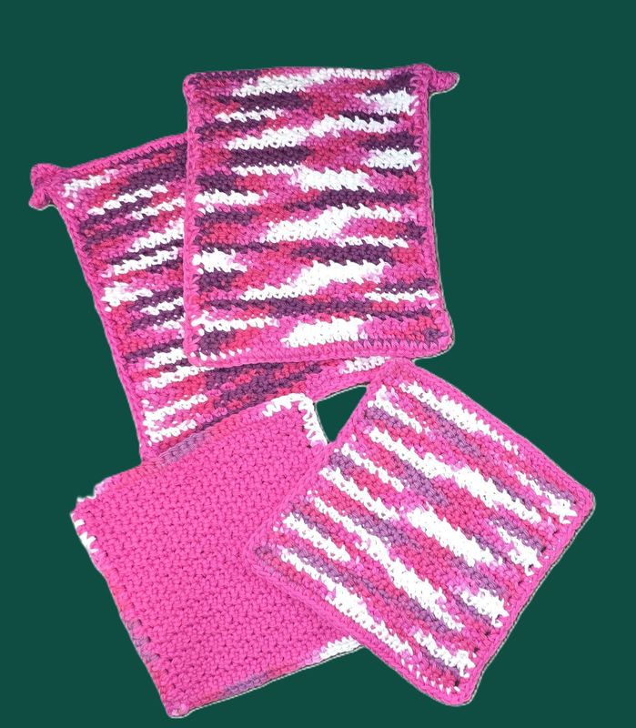 Pot Holder/Dishcloth Sets