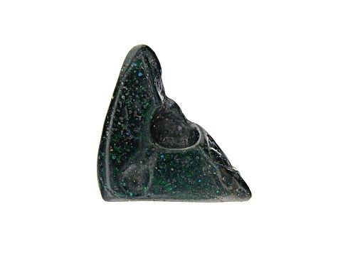 Honduran Black Opal appx 12-20mm Free-Form Hand Sculpted Carving appx 5-10ct. Size and shape will vary. (Stabilized)