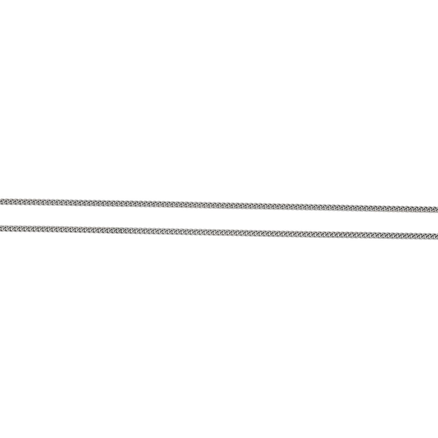 Sterling Silver 2.25mm Continuous Flat Curb Link 24&quot; Chain