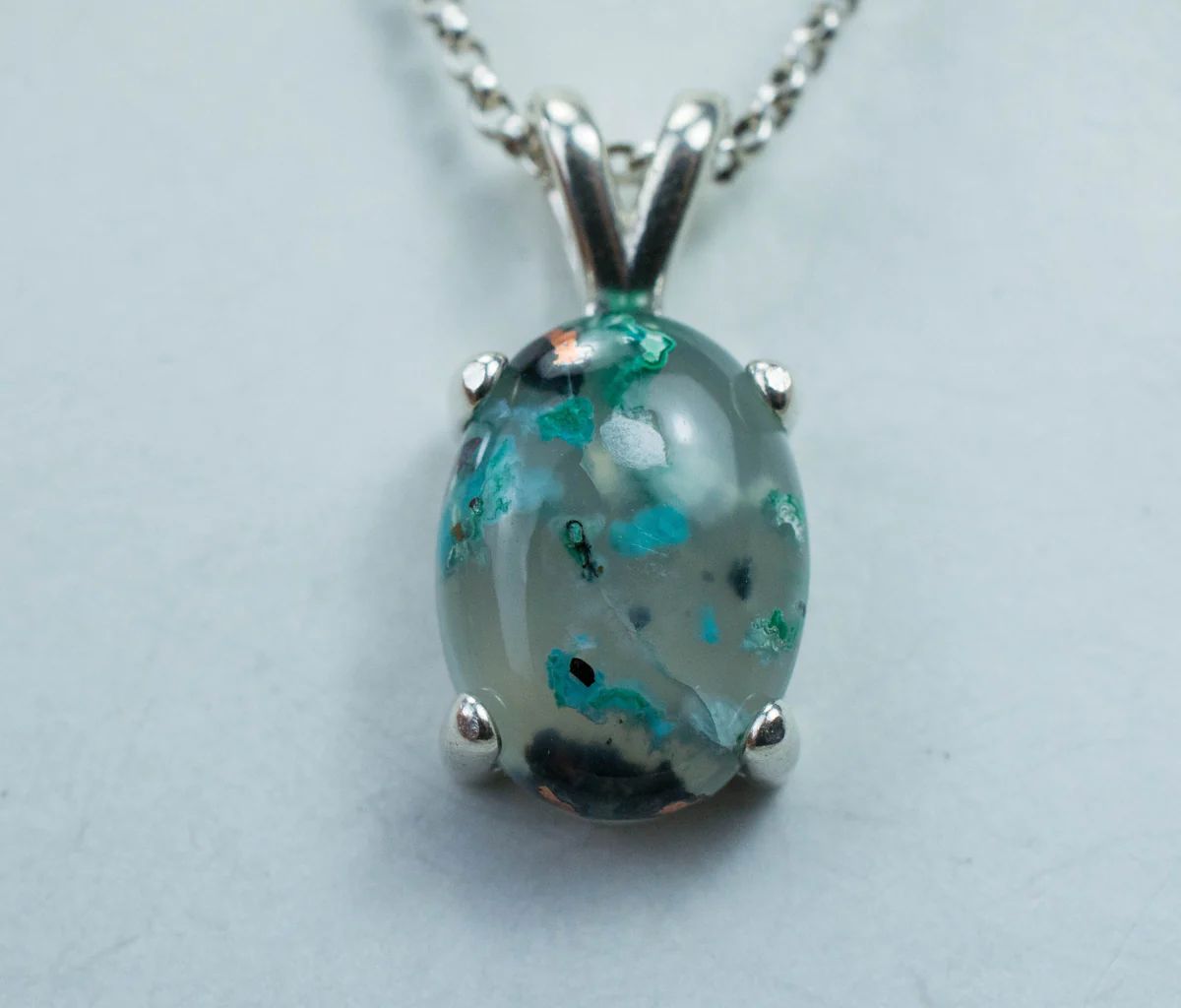 Aquadite Pendant; Genuine Untreated Indonesia Aquadite™; 4.540cts