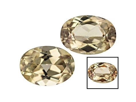 Diaspore Color Shift 7x5mm Oval Matched Pair 1.60ctw