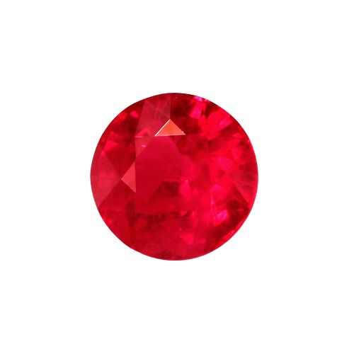 1.08 Ct. Ruby from Mozambique 6.14 x 6.08 x 3.60 mm. Heated