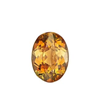 Andalusite 8.8x6.5mm  1 .66ct (N) Faceted  Origin Brazil