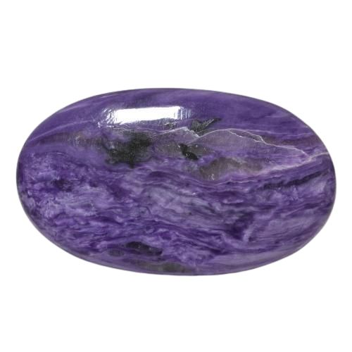 56.50ct Natural Medium Violet Charoite, Oval, Opaque