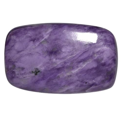 61.30ct Natural Velvet Purple Violet Charoite, Cushion, Opaque