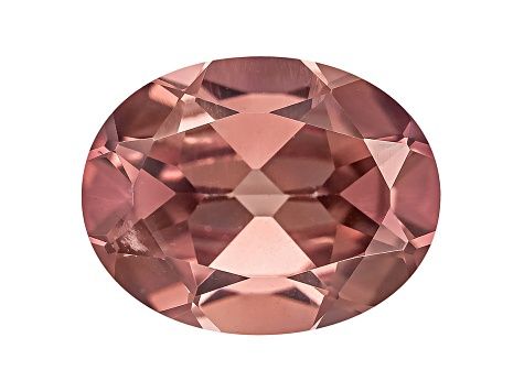 Pink Zircon 9x7mm Oval 2.50ct heated Tanzania