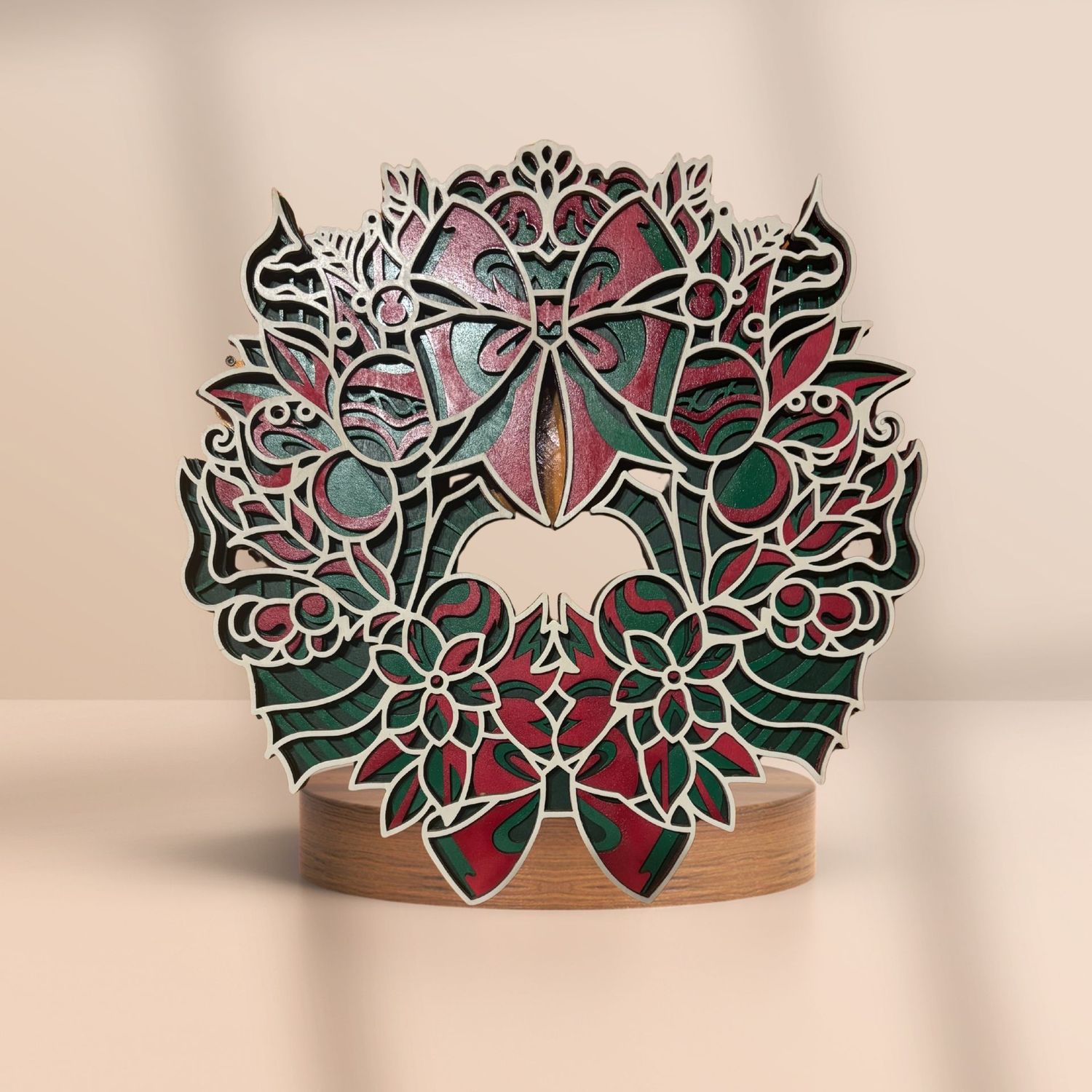 Festive Wreath Art