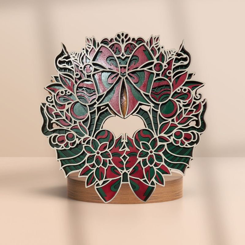 Festive Wreath Art