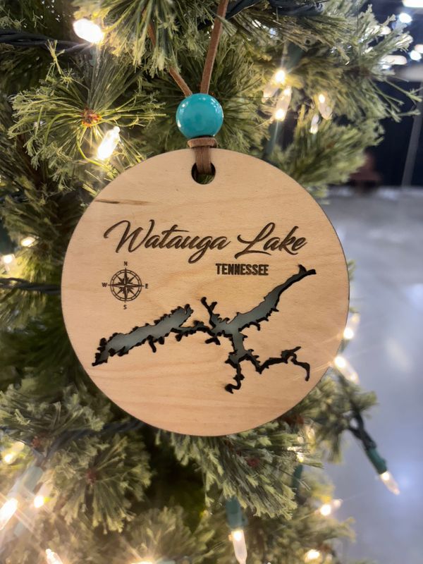 Watauga Lake Ornament-2025 Edition Watauga Lake Ornament-2025 Edition