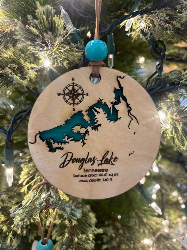 Douglas Lake Ornament-2025 edition Douglas Lake Ornament-2025 edition