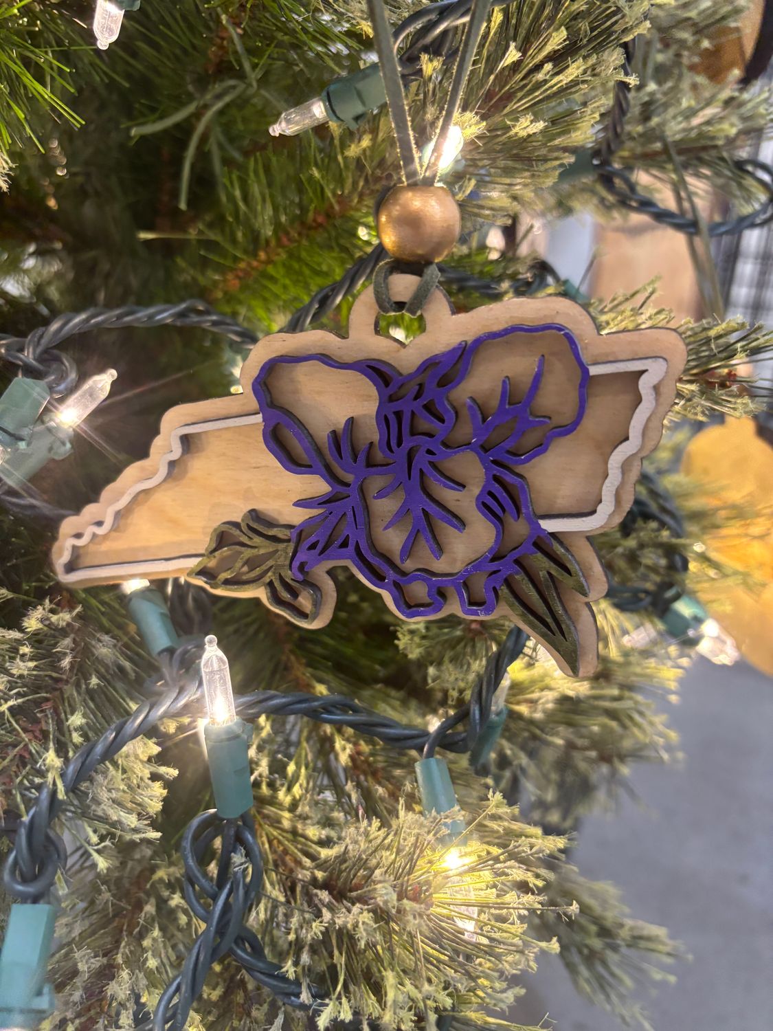Tennessee State Ornament – Iris Edition (2025) Tennessee State Ornament – Iris Edition (2025)