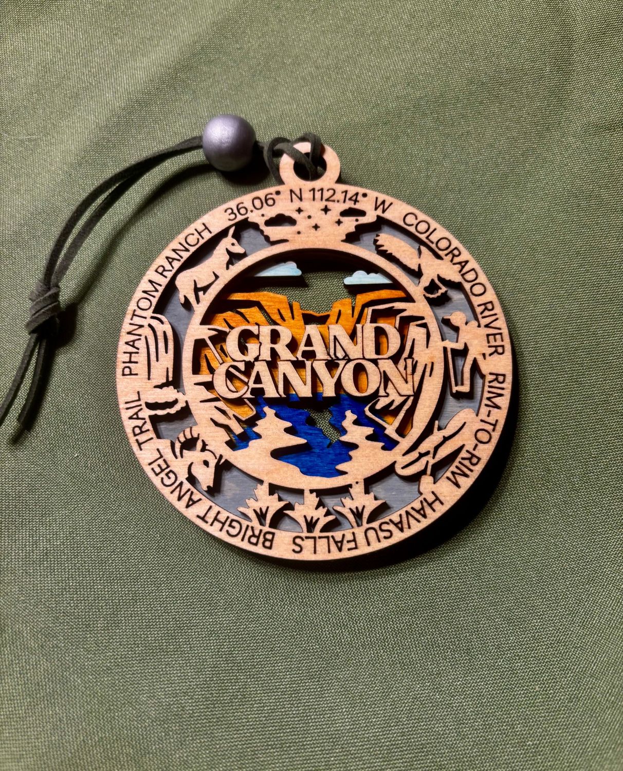 Grand Canyon National Park Wood Ornament