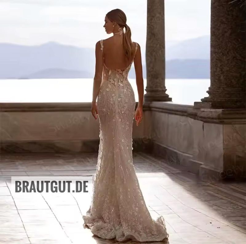 Luxuriöses Brautkleid Meerjungfraustil