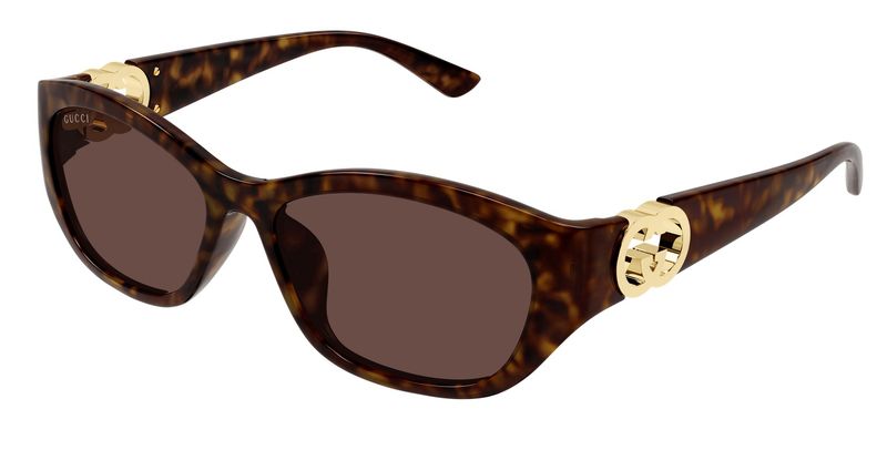 Occhiali da sole Gucci Havana