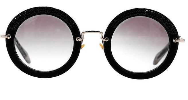 Occhiali da sole MiuMiu acetato e metallo