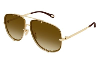 Occhiale da sole Chloè oro