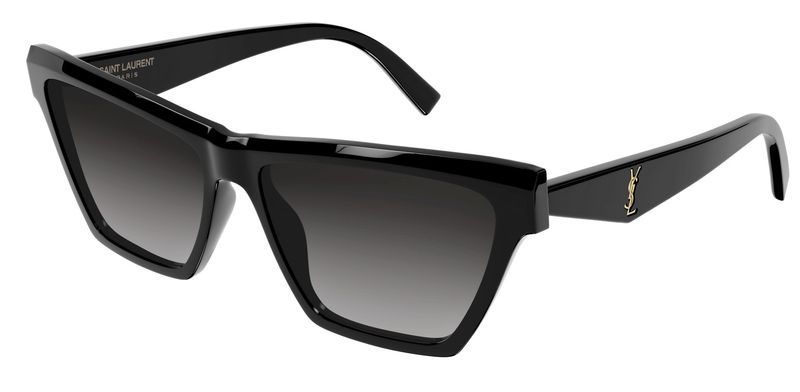 Occhiali da sole donna Saint Laurent nero - Linea Monogram