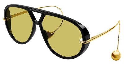 Occhiali da sole Bottega Veneta asta oro